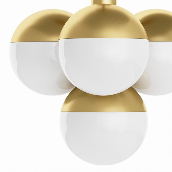 Oliver Pendant (Natural Brass) Macro 4